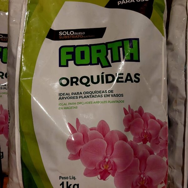 Substrato Forth Para Orquídeas Casca + Fibras de Coco