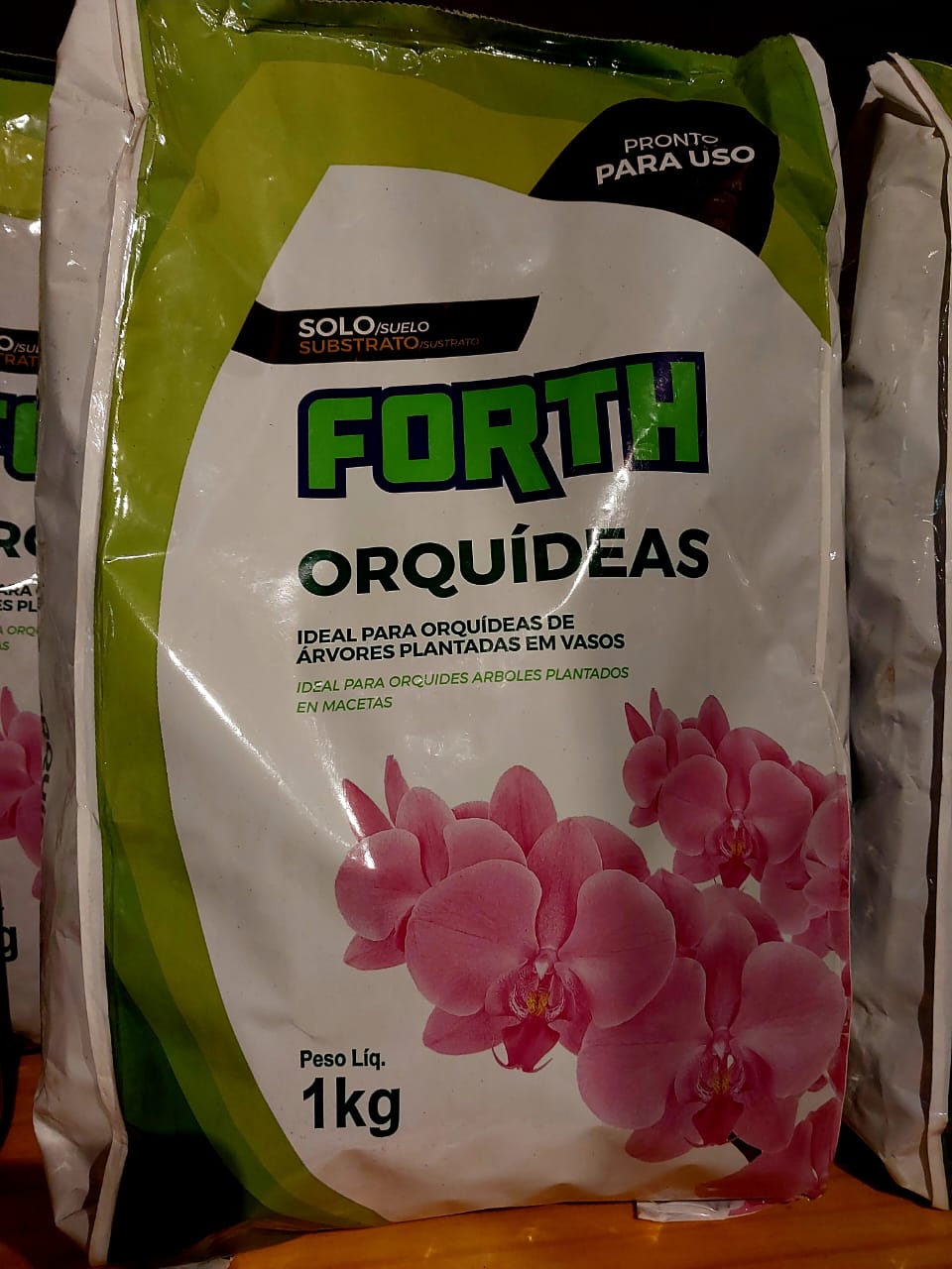 Substrato Forth Para Orquídeas Casca + Fibras de Coco